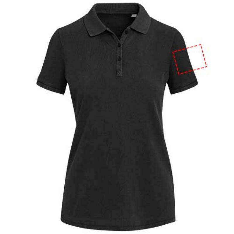 Calgary praná dámska polokošeľa, 200 g/m2, čierna XS Calgary praná dámska polokošeľa, 200 g/m2, čierna XS