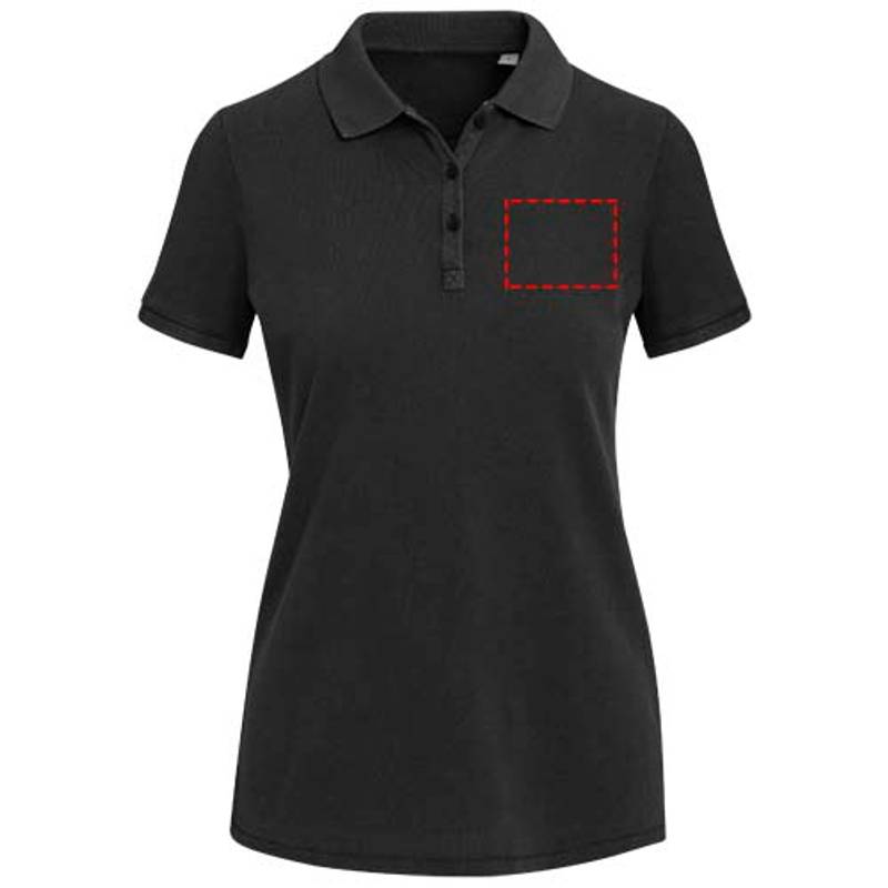 Calgary praná dámska polokošeľa, 200 g/m2, čierna XS Calgary praná dámska polokošeľa, 200 g/m2, čierna XS
