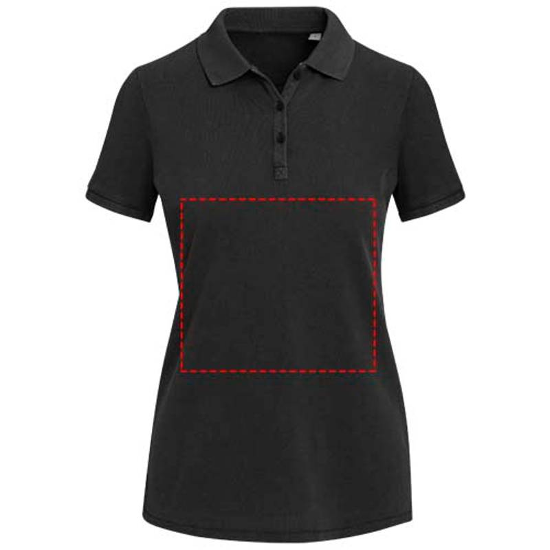 Calgary praná dámska polokošeľa, 200 g/m2, čierna XS Calgary praná dámska polokošeľa, 200 g/m2, čierna XS
