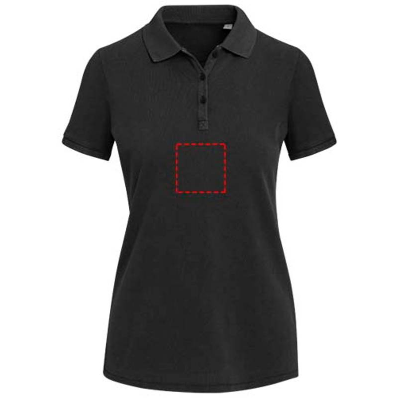 Calgary praná dámska polokošeľa, 200 g/m2, čierna XS Calgary praná dámska polokošeľa, 200 g/m2, čierna XS