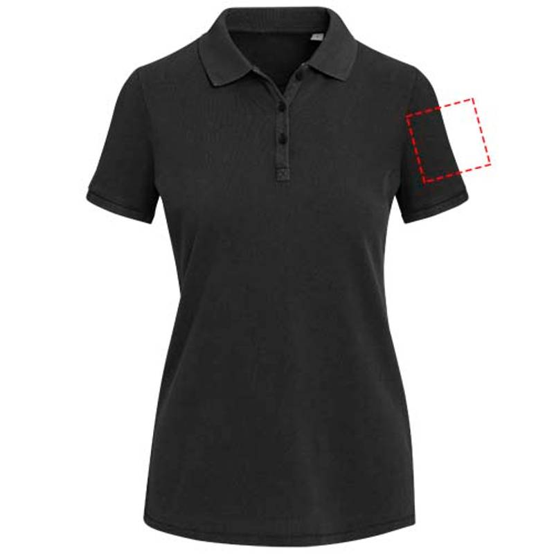 Calgary praná dámska polokošeľa, 200 g/m2, čierna XS Calgary praná dámska polokošeľa, 200 g/m2, čierna XS