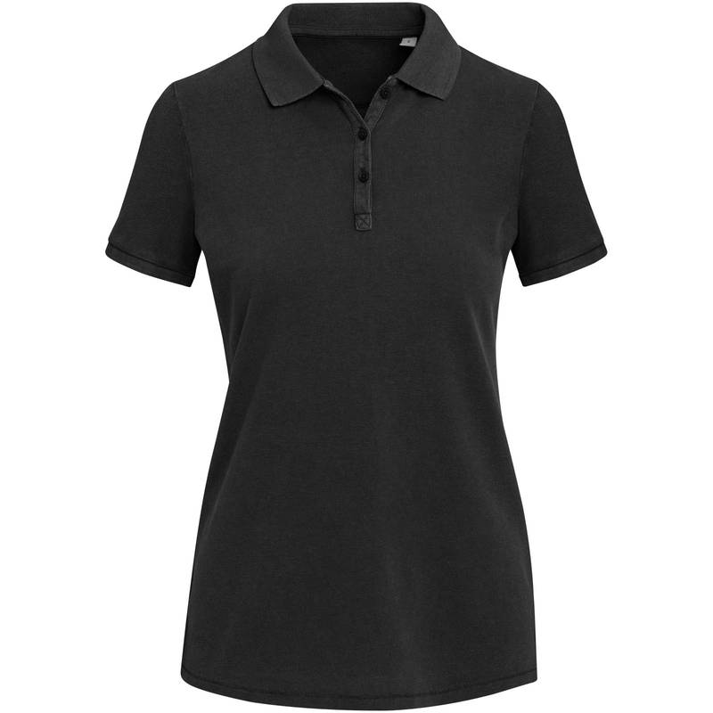 Calgary praná dámska polokošeľa, 200 g/m2, čierna XS Calgary praná dámska polokošeľa, 200 g/m2, čierna XS