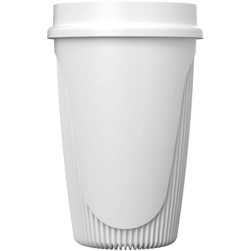 350ml hrnek Alto s 360° víčkem, bílá 350ml hrnek Alto s 360° víčkem, bílá