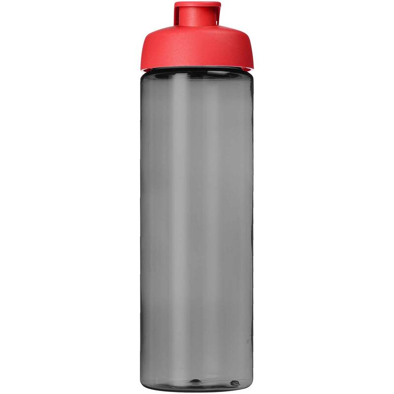 Sportovní lahev H2O Active® Eco Vibe 850 ml s odklápěcím víčkem, černá Coal - červená Sportovní lahev H2O Active® Eco Vibe 850 ml s odklápěcím víčkem, černá Coal - červená