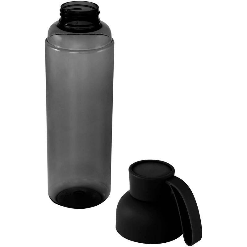 Illuminate 600ml RPET láhev na vodu, černá Illuminate 600ml RPET láhev na vodu, černá