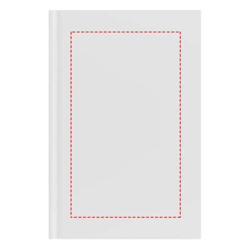 Poznámkový blok Novella Brontë s lesklou pevnou vazbou A5, 100 listů, bílá Poznámkový blok Novella Brontë s lesklou pevnou vazbou A5, 100 listů, bílá