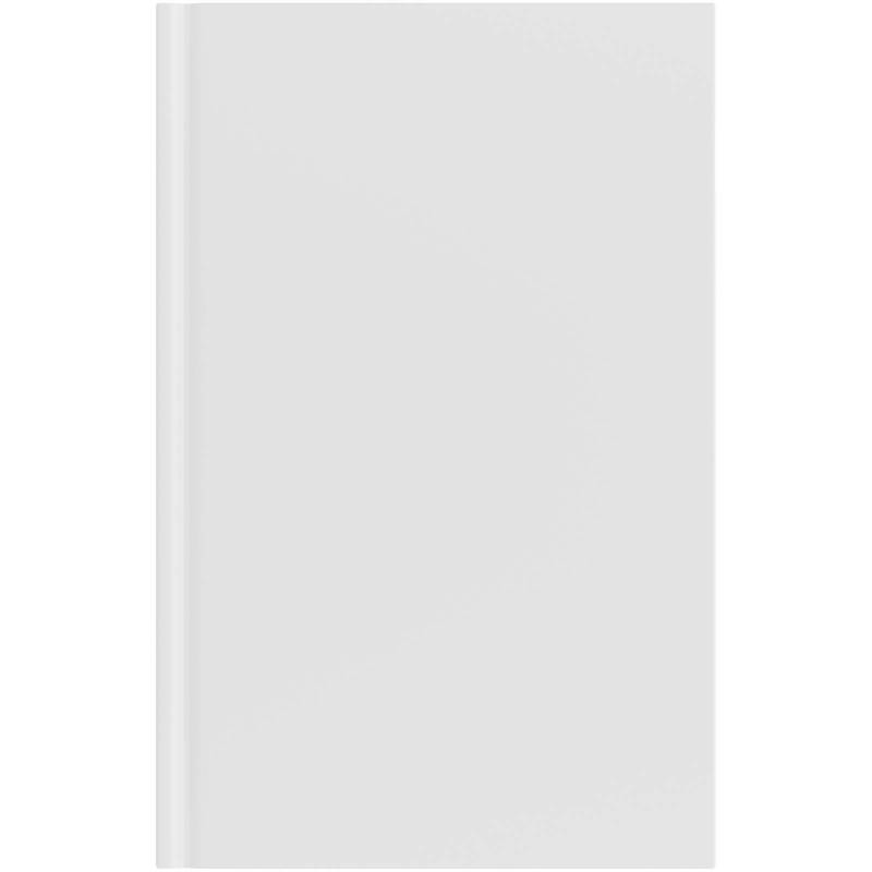 Poznámkový blok Novella Brontë s lesklou pevnou vazbou A5, 100 listů, bílá Poznámkový blok Novella Brontë s lesklou pevnou vazbou A5, 100 listů, bílá