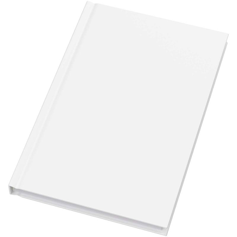 Poznámkový blok Novella Brontë A5 s matnou pevnou vazbou, 100 listů, bílá Poznámkový blok Novella Brontë A5 s matnou pevnou vazbou, 100 listů, bílá
