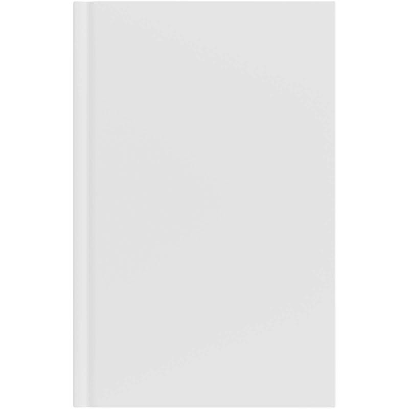 Poznámkový blok Novella Brontë A5 s matnou pevnou vazbou, 100 listů, bílá Poznámkový blok Novella Brontë A5 s matnou pevnou vazbou, 100 listů, bílá