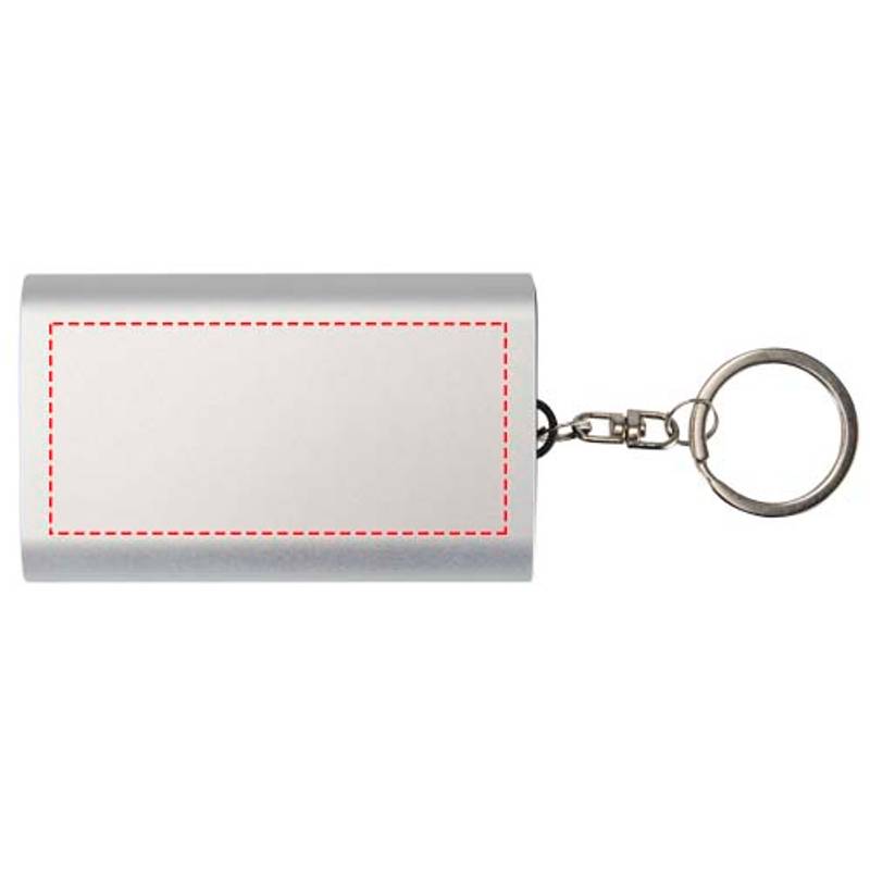 Arcturus powerbanka z recykl. hliníku s kapacitou 2000 mAh a klíčenkou, šedá Silver Arcturus powerbanka z recykl. hliníku s kapacitou 2000 mAh a klíčenkou, šedá Silver