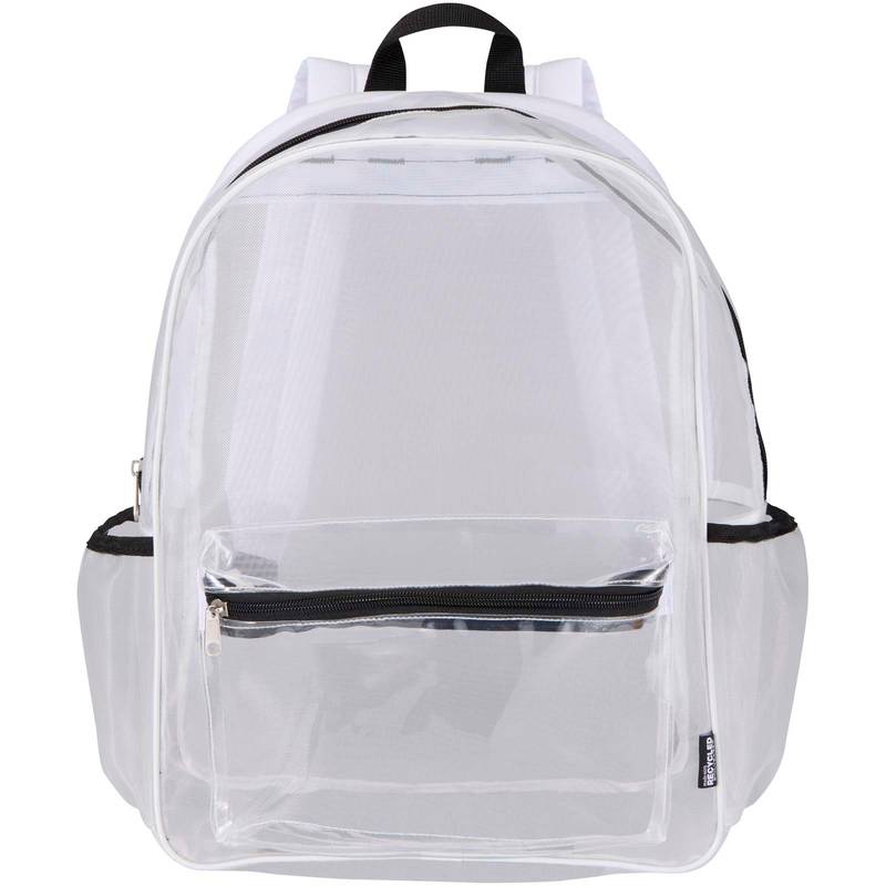 Mesh batoh z GRS recykl. materiálu, 18 l, bílá Mesh batoh z GRS recykl. materiálu, 18 l, bílá