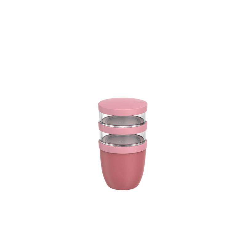 Mepal Ellipse 3dílný hrnec na oběd o objemu 500 ml + 2 × 200 ml, fialová Mepal Ellipse 3dílný hrnec na oběd o objemu 500 ml + 2 × 200 ml, fialová