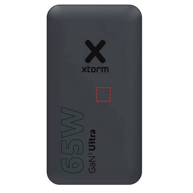 Xtorm rychlá cestovní 65W nabíječka s kabelem a cestovním pouzdrem, černá Xtorm rychlá cestovní 65W nabíječka s kabelem a cestovním pouzdrem, černá