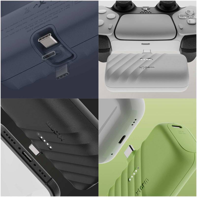 Xtorm Go2 20W powerbanka s kapacitou 5 000 mAh, černá Xtorm Go2 20W powerbanka s kapacitou 5 000 mAh, černá