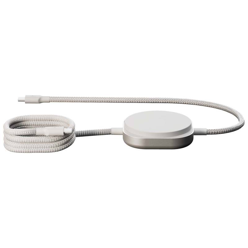 Zens Pro 2 240W nabíjecí kabel 2 v 1 s USB-C, bílá Zens Pro 2 240W nabíjecí kabel 2 v 1 s USB-C, bílá