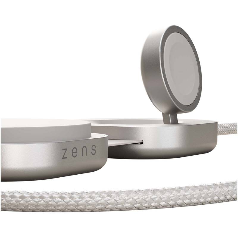 Zens Pro 3 140W nabíjecí kabel 3 v 1 s USB-C, bílá Zens Pro 3 140W nabíjecí kabel 3 v 1 s USB-C, bílá