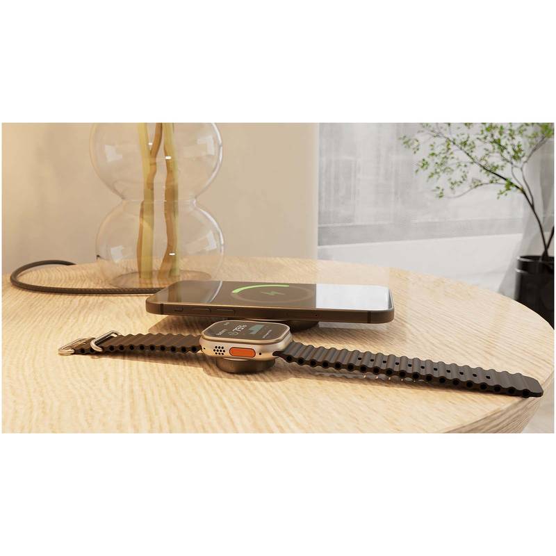 Zens Pro 2 15W duální nabíjecí kabel, černá Zens Pro 2 15W duální nabíjecí kabel, černá
