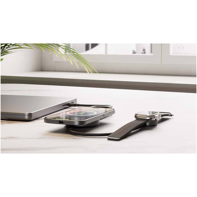 Zens Pro 2 15W duální nabíjecí kabel, černá Zens Pro 2 15W duální nabíjecí kabel, černá