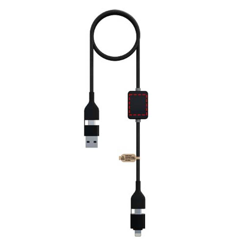 SCX.design C32 60 W nabíjecí kabel s přepínačem a podsvíceným logem, černá SCX.design C32 60 W nabíjecí kabel s přepínačem a podsvíceným logem, černá