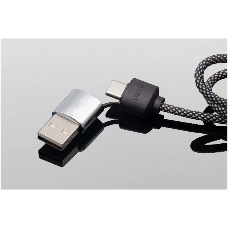 SCX.design C33 60 W nabíjecí kabel typu C s podsvíceným logem, černá Brindle SCX.design C33 60 W nabíjecí kabel typu C s podsvíceným logem, černá Brindle