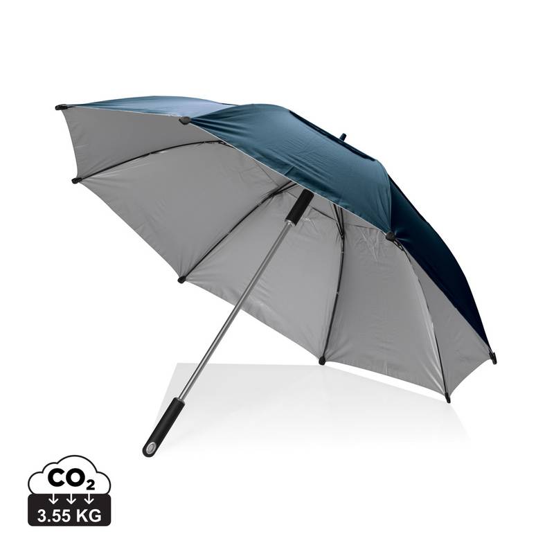 27" deštník Hurricane z RPET AWARE™, modrá 27" deštník Hurricane z RPET AWARE™, modrá