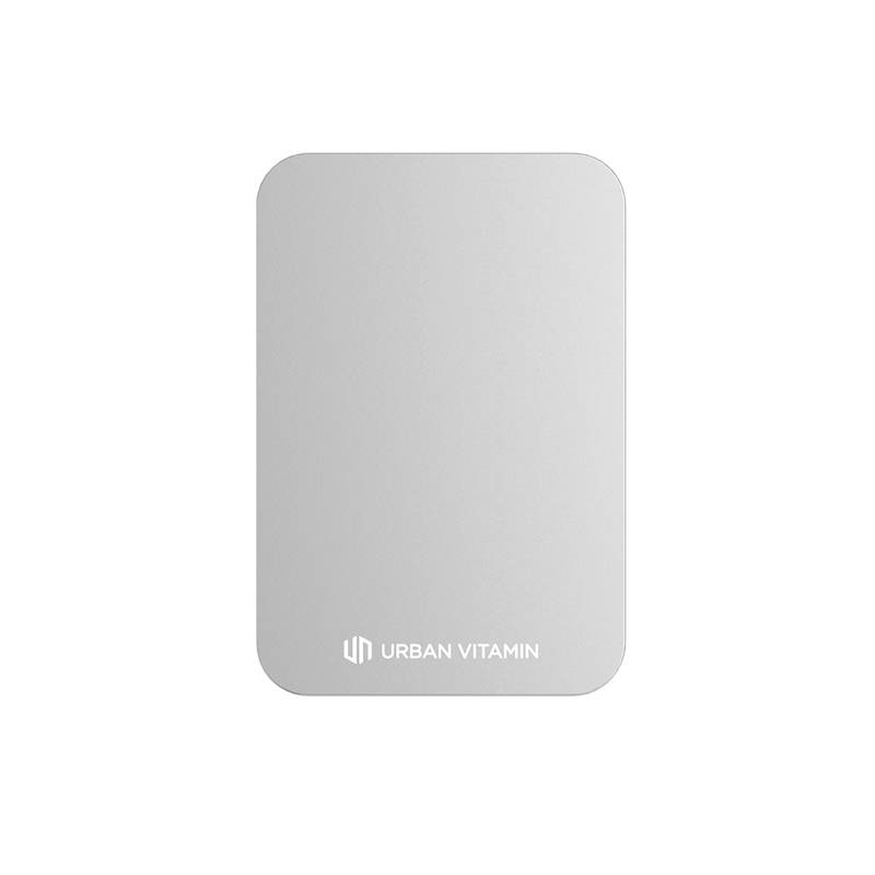 Powerbanka 3000mAh Urban Vitamin Burbank, sivá strieborná Powerbanka 3000mAh Urban Vitamin Burbank, sivá strieborná