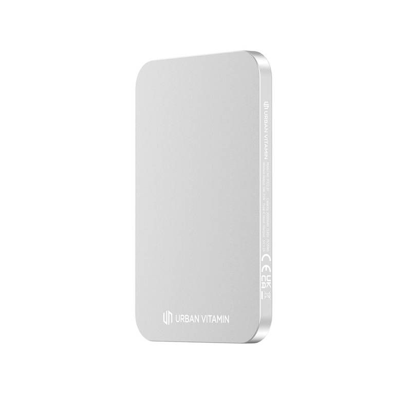 Powerbanka 3000mAh Urban Vitamin Burbank, sivá strieborná Powerbanka 3000mAh Urban Vitamin Burbank, sivá strieborná