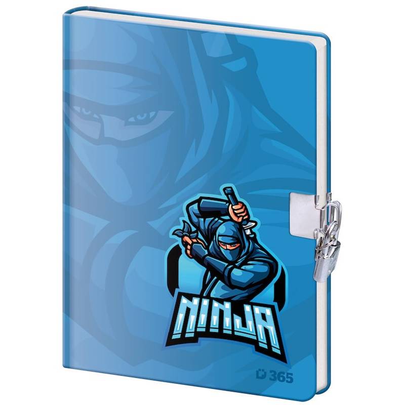 Pamätník 13x18 cm so zámkom - Ninja, 2027 Pamätník 13x18 cm so zámkom - Ninja, 2027