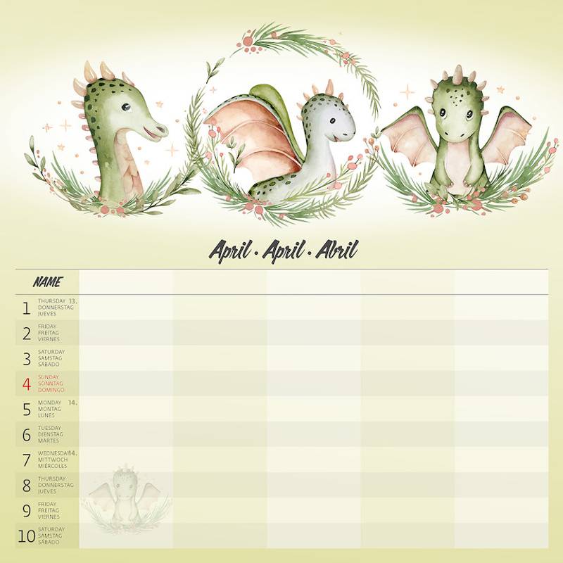 Kalendár Family Planner Kalendár Family Planner