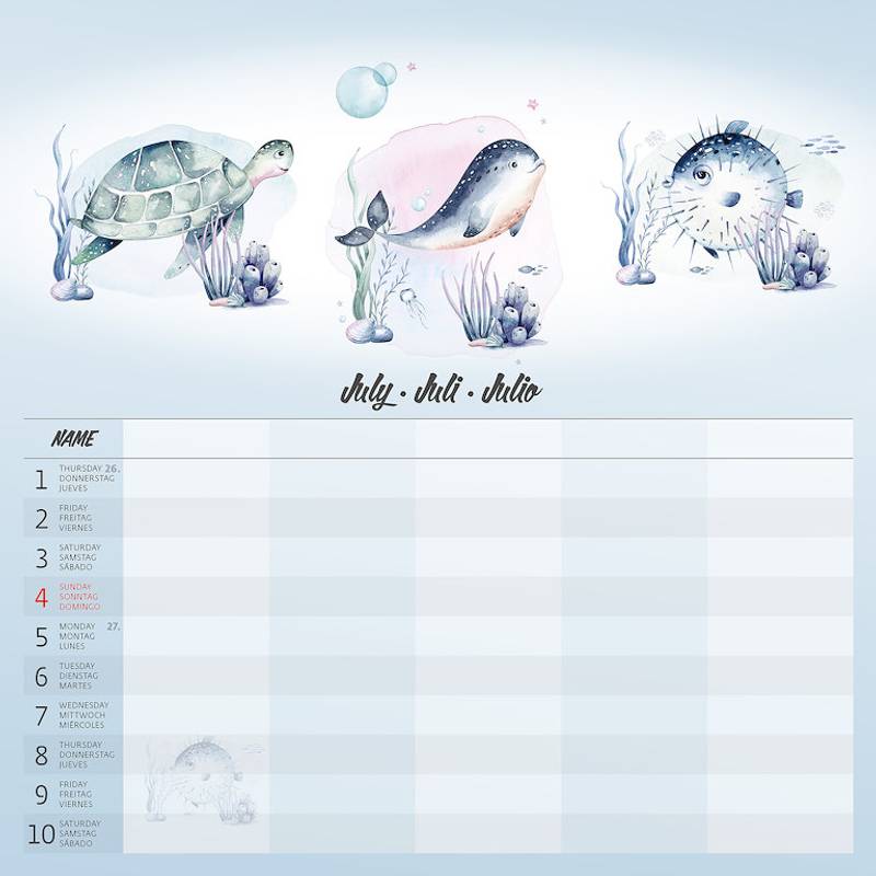 Kalendár Family Planner Kalendár Family Planner