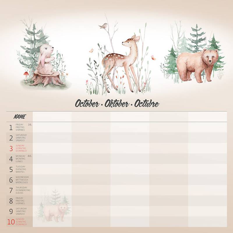 Kalendár Family Planner Kalendár Family Planner