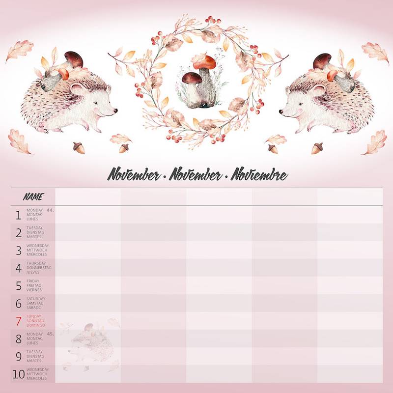 Kalendár Family Planner Kalendár Family Planner