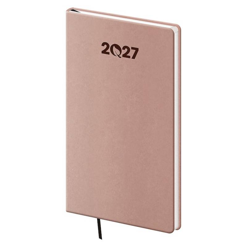 Vreckový diár A6 ECO Almond, 2027 Vreckový diár A6 ECO Almond, 2027