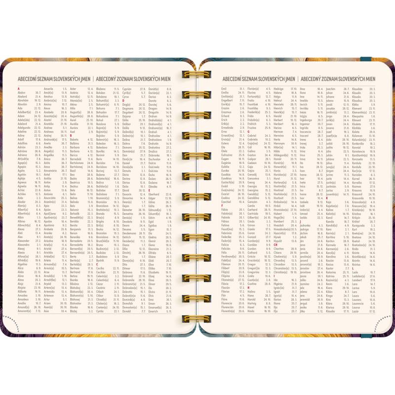 NOTIQUE Špirálový 18-mesačný diár Petito – Farebný achát 2026/2027, 13 x 18 cm NOTIQUE Špirálový 18-mesačný diár Petito – Farebný achát 2026/2027, 13 x 18 cm