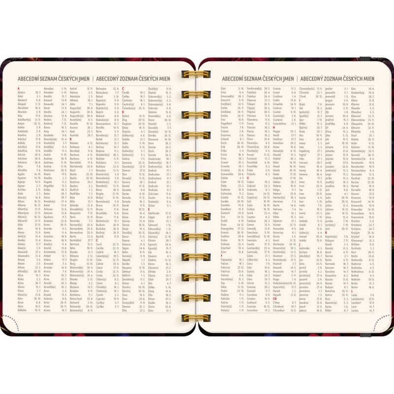 NOTIQUE Špirálový 18-mesačný diár Petito – Rudé kvety 2026/2027, 13 x 18 cm NOTIQUE Špirálový 18-mesačný diár Petito – Rudé kvety 2026/2027, 13 x 18 cm