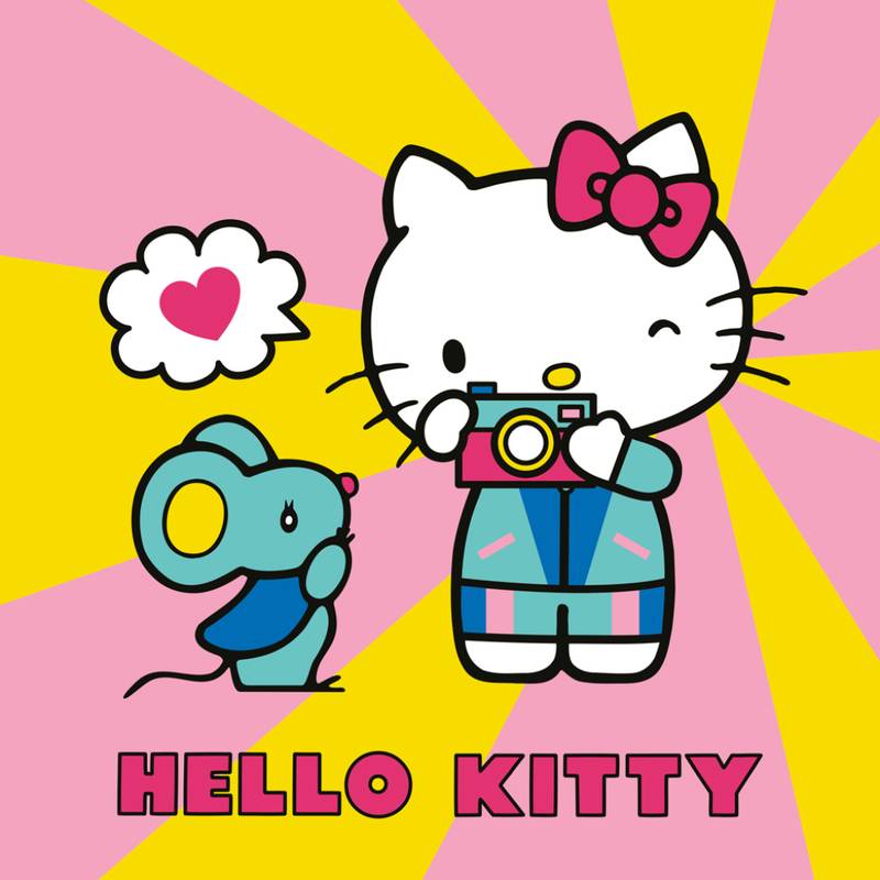 NOTIQUE Poznámkový kalendár Hello Kitty 2027, 30 x 30 cm NOTIQUE Poznámkový kalendár Hello Kitty 2027, 30 x 30 cm
