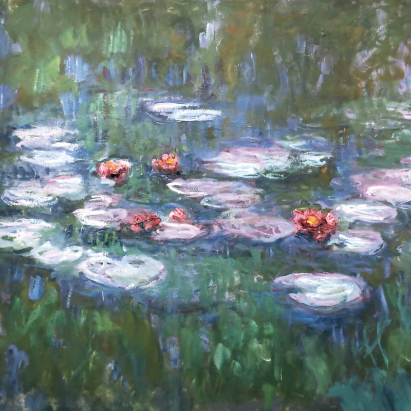 NOTIQUE Grid calendar Claude Monet 2027, 30 x 30 cm NOTIQUE Grid calendar Claude Monet 2027, 30 x 30 cm