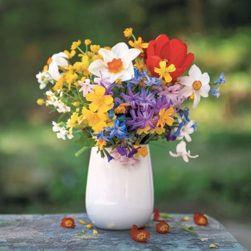 NOTIQUE Grid calendar Flowers 2027, 30 x 30 cm NOTIQUE Grid calendar Flowers 2027, 30 x 30 cm