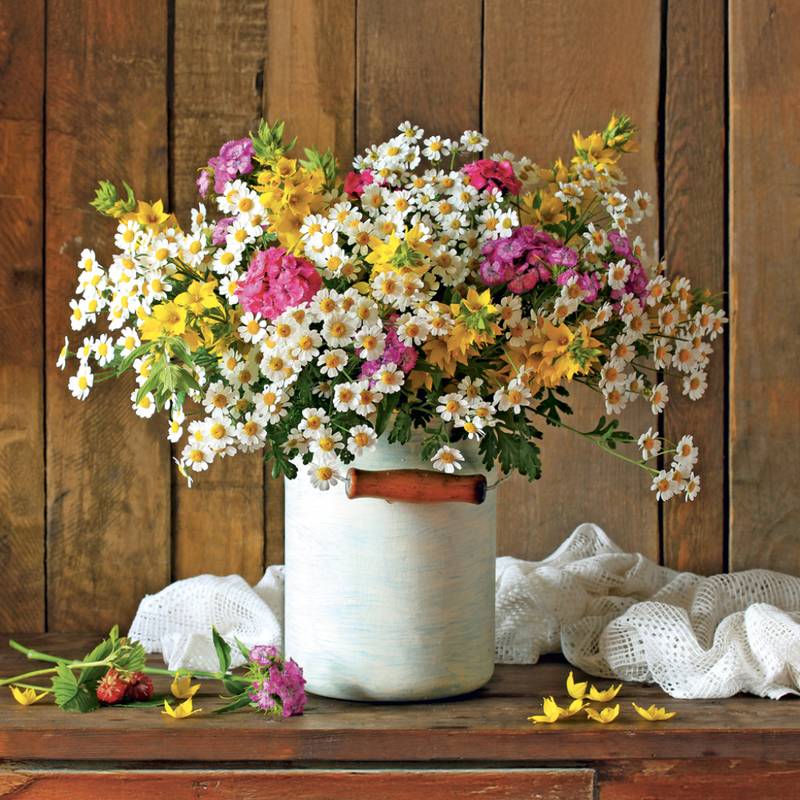 NOTIQUE Grid calendar Flowers 2027, 30 x 30 cm NOTIQUE Grid calendar Flowers 2027, 30 x 30 cm
