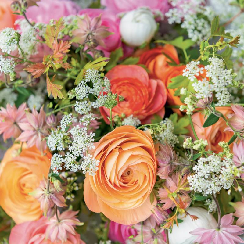NOTIQUE Grid calendar Flowers 2027, 30 x 30 cm NOTIQUE Grid calendar Flowers 2027, 30 x 30 cm