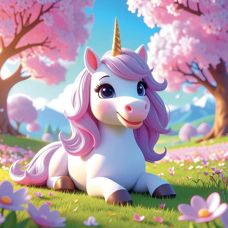 NOTIQUE Grid calendar Happy Unicorns 2027, 30 x 30 cm NOTIQUE Grid calendar Happy Unicorns 2027, 30 x 30 cm