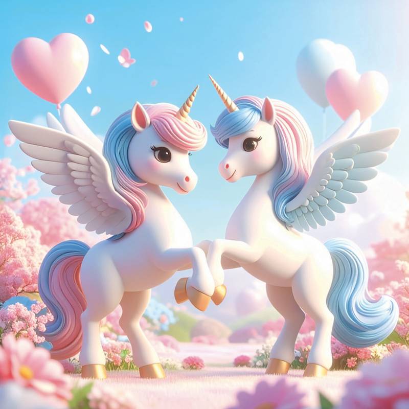 NOTIQUE Grid calendar Happy Unicorns 2027, 30 x 30 cm NOTIQUE Grid calendar Happy Unicorns 2027, 30 x 30 cm