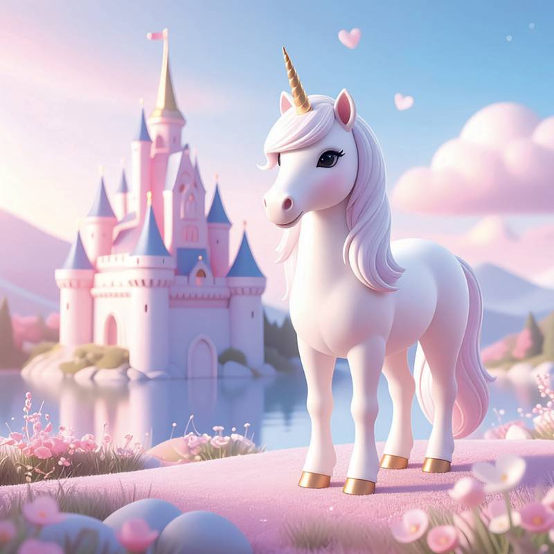NOTIQUE Grid calendar Happy Unicorns 2027, 30 x 30 cm NOTIQUE Grid calendar Happy Unicorns 2027, 30 x 30 cm