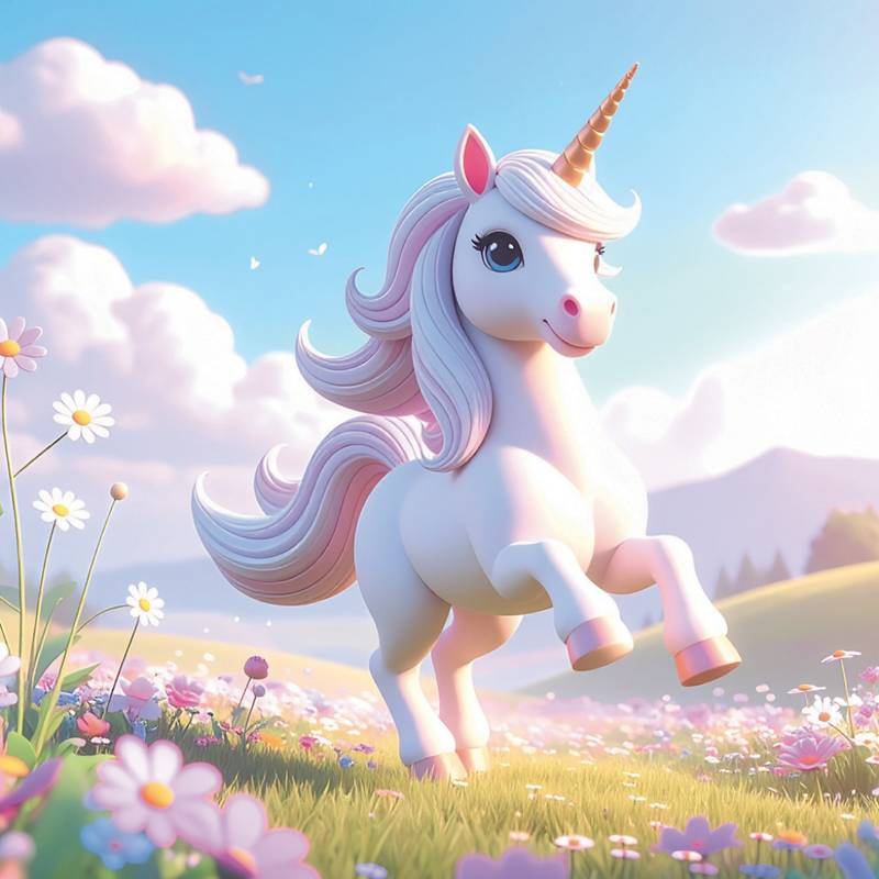 NOTIQUE Grid calendar Happy Unicorns 2027, 30 x 30 cm NOTIQUE Grid calendar Happy Unicorns 2027, 30 x 30 cm