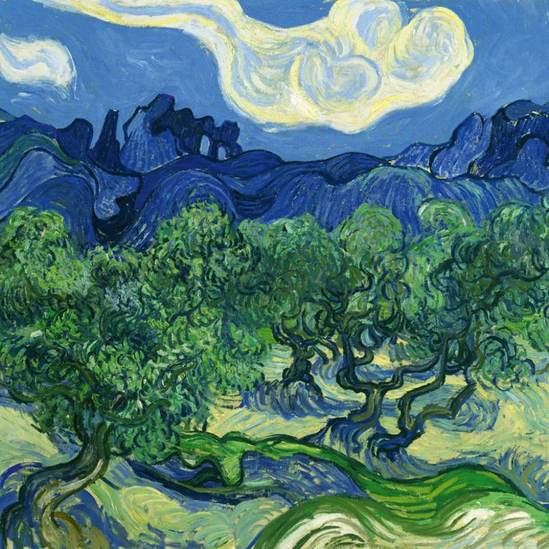 NOTIQUE Grid calendar Vincent van Gogh 2027, 30 x 30 cm NOTIQUE Grid calendar Vincent van Gogh 2027, 30 x 30 cm