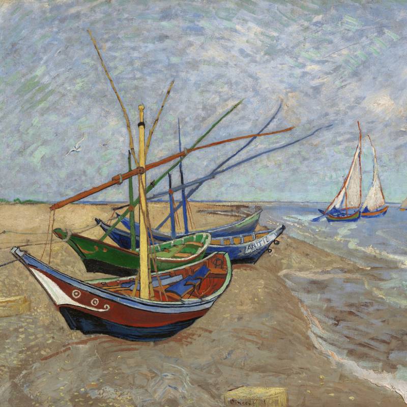 NOTIQUE Grid calendar Vincent van Gogh 2027, 30 x 30 cm NOTIQUE Grid calendar Vincent van Gogh 2027, 30 x 30 cm