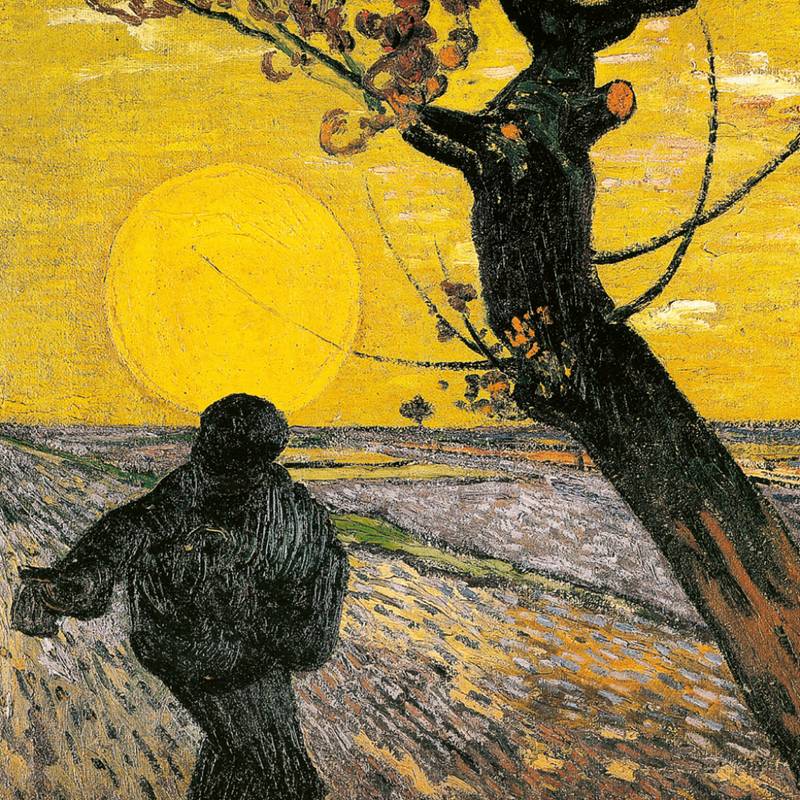 NOTIQUE Grid calendar Vincent van Gogh 2027, 30 x 30 cm NOTIQUE Grid calendar Vincent van Gogh 2027, 30 x 30 cm