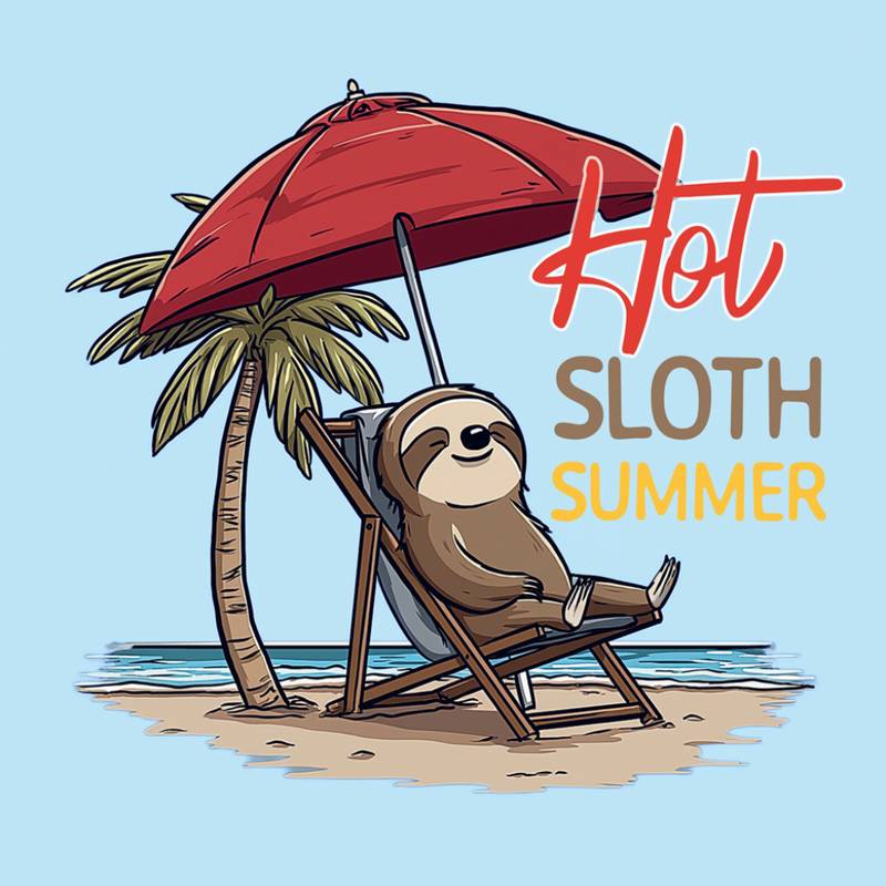 NOTIQUE Grid calendar Lazy Sloths 2027, 30 x 30 cm NOTIQUE Grid calendar Lazy Sloths 2027, 30 x 30 cm