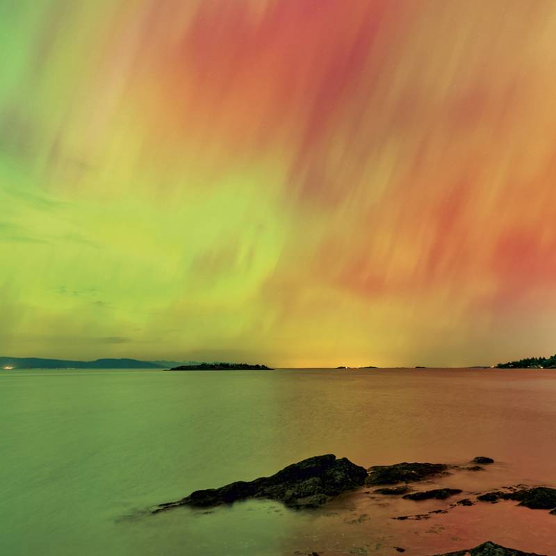 NOTIQUE Grid calendar Aurora Borealis 2027, 30 x 30 cm NOTIQUE Grid calendar Aurora Borealis 2027, 30 x 30 cm