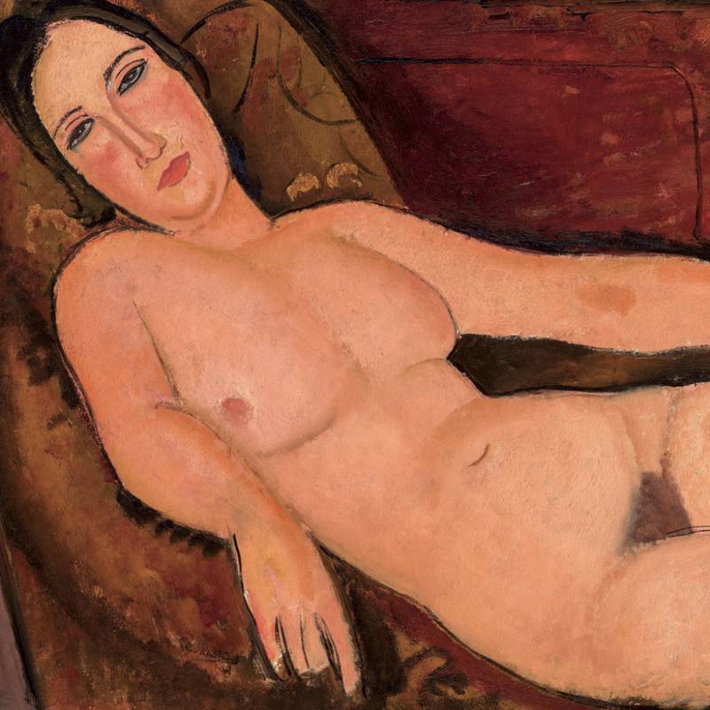 NOTIQUE Grid calendar Amedeo Modigliani 2027, 30 x 30 cm NOTIQUE Grid calendar Amedeo Modigliani 2027, 30 x 30 cm